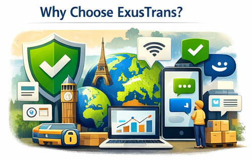 Bezpečná digitální platforma pro přepravu zásilek se sledováním, komunikací a důvěryhodnými logistickými funkcemi